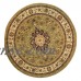 Well Woven Barclay Medallion Kashan Traditional Area/Oval/Round Rug   555629028